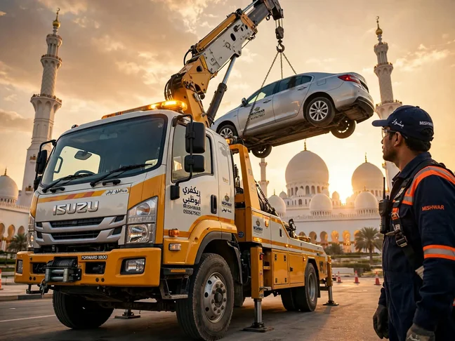 ريكفري أبوظبي لإنقاذ السيارات