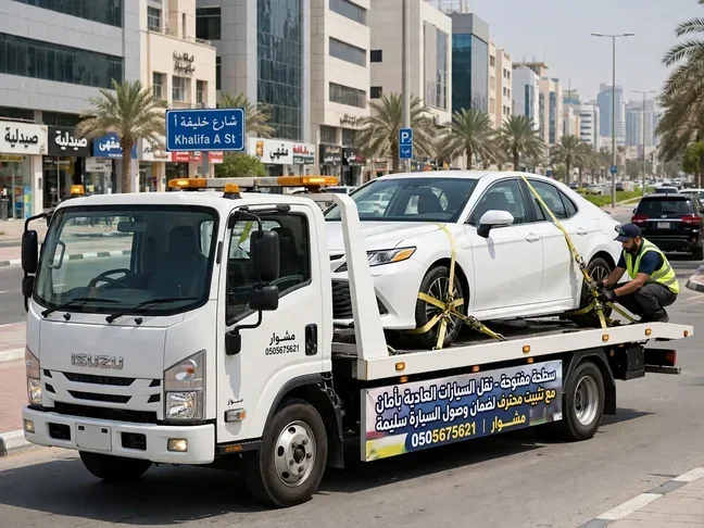 سطحة أبوظبي لنقل السيارات